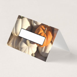 Happy Thanksgiving füllbare Namen Platzkarten