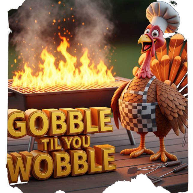 Happy Thanksgiving Funny Turkey Einladung (Von Creator hochgeladen)