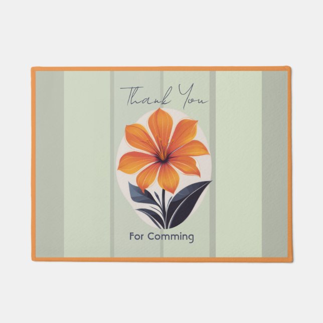 Happy Thanksgiving Fußmatte (Vorderseite)