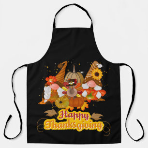 Happy Thanksgiving Gnome Schürze