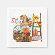 Happy Thanksgiving Gnome