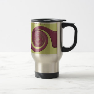 Happy Thanksgiving Golden Yellow whirl design.pnng Reisebecher
