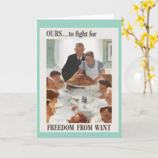 Happy Thanksgiving Greeting Card Karte