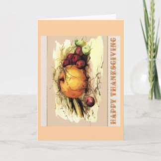 Happy Thanksgiving Greeting Card Karte