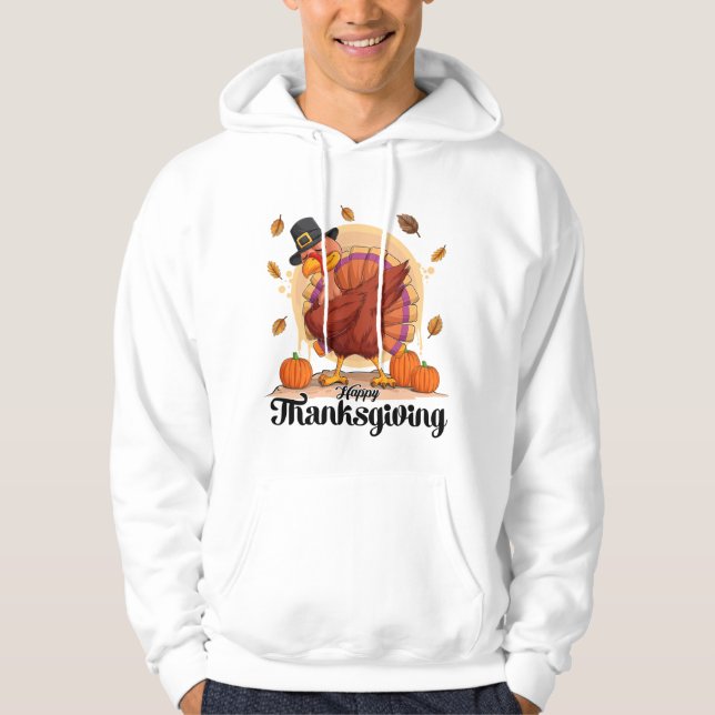 Happy Thanksgiving Hoodie (Vorderseite)