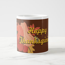 Happy Thanksgiving Jumbo-Tasse
