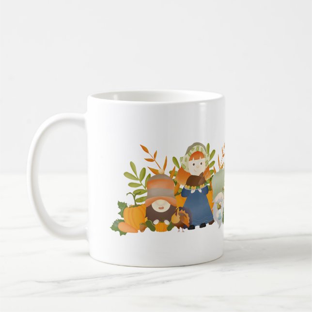 Happy Thanksgiving  Kaffeetasse (Links)