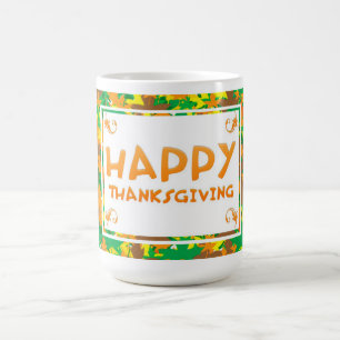 Happy Thanksgiving Kaffeetasse