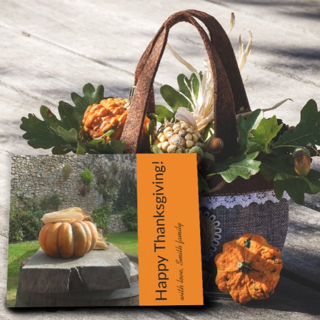 Happy Thanksgiving Kürbis Postkarte (Von Creator hochgeladen)