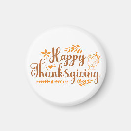 Happy Thanksgiving Magnet