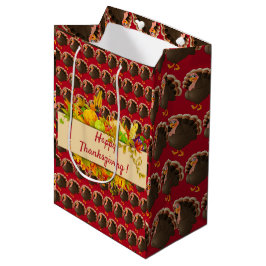 Happy Thanksgiving Mittlere Geschenktüte
