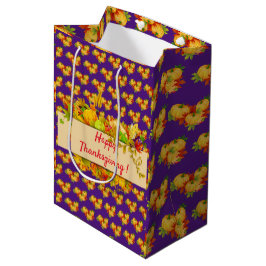 Happy Thanksgiving Mittlere Geschenktüte