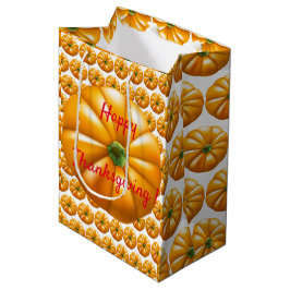 Happy Thanksgiving Mittlere Geschenktüte