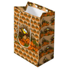 Happy Thanksgiving Mittlere Geschenktüte