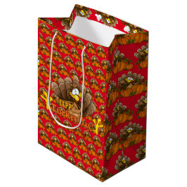 Happy Thanksgiving Mittlere Geschenktüte