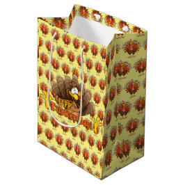 Happy Thanksgiving Mittlere Geschenktüte