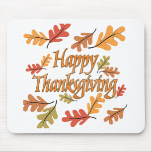 Happy Thanksgiving Mousepad