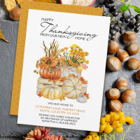 Happy Thanksgiving New Zuhause Pumpkin Harvest Mov