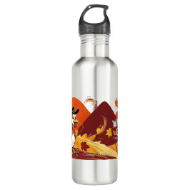 Happy Thanksgiving Niedlich Türkei Edelstahlflasche