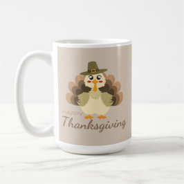 Happy Thanksgiving Niedlich Türkei Kaffeetasse