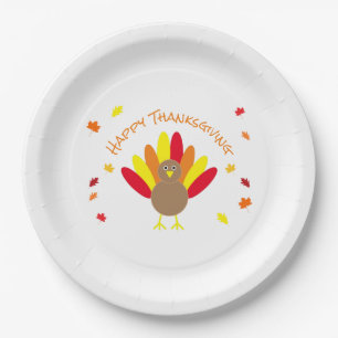 Happy Thanksgiving Pappteller