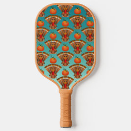 Happy Thanksgiving Pickleball Schläger