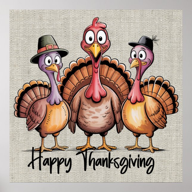 Happy Thanksgiving Poster (Vorne)