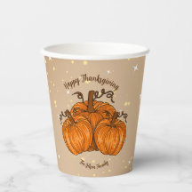Happy Thanksgiving Pumpkin Glitzer