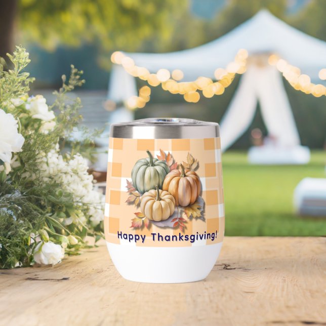 Happy Thanksgiving Pumpkins & Autumn Leaves (Hochzeit (gedreht))