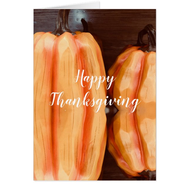 Happy Thanksgiving Pumpkins Holiday (Vorne)