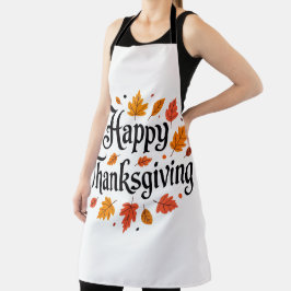 Happy Thanksgiving Schürze