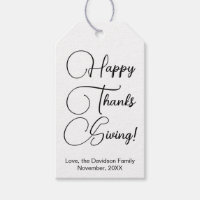 Happy Thanksgiving schwarze benutzerdefinierte Skr