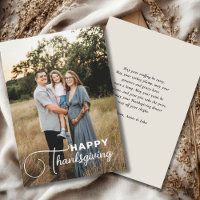 "Happy Thanksgiving" Script-Schriftart, 1 Foto