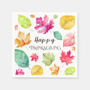 Happy Thanksgiving Serviette