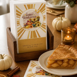Happy Thanksgiving Serviette