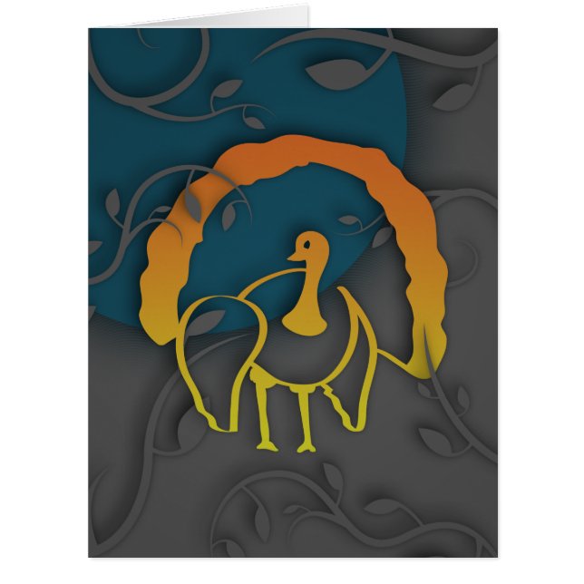 Happy Thanksgiving Shadow Türkei (Vorderseite)