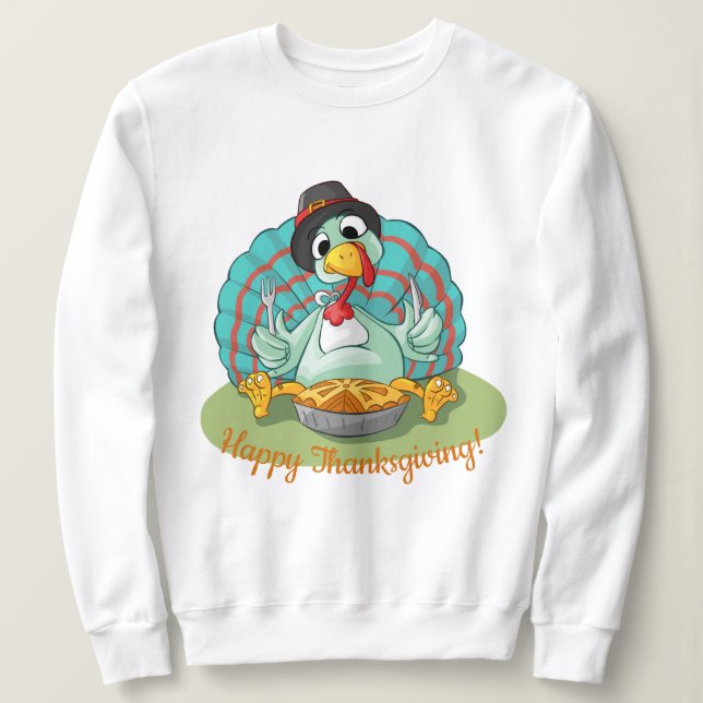 Happy Thanksgiving Sweatshirt (Design vorne)