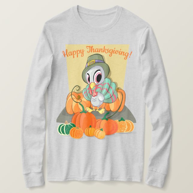Happy Thanksgiving T-Shirt (Design vorne)