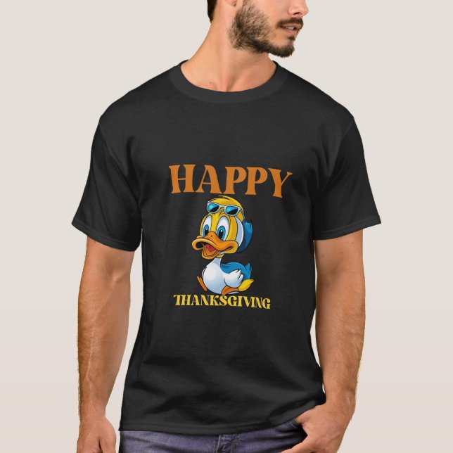 Happy Thanksgiving T-Shirt (Vorderseite)