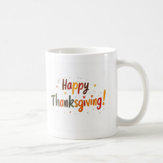 Happy Thanksgiving-Tasse Kaffeetasse