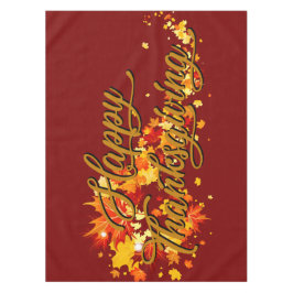 Happy Thanksgiving Tischdecke