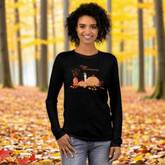 Happy Thanksgiving Tri-Blend Shirt (Von Creator hochgeladen)