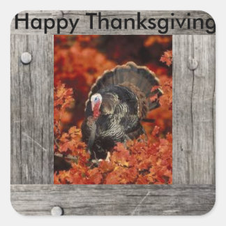 Happy Thanksgiving Türkei Aufkleber