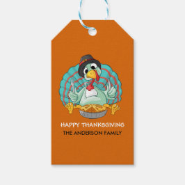 Happy Thanksgiving Türkei Geschenkanhänger