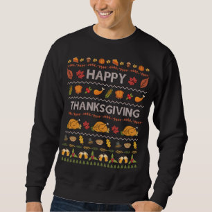 Happy Thanksgiving Türkei Sweater Best Ugly Christ Sweatshirt