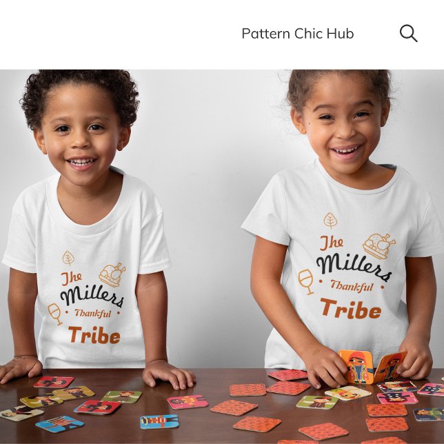 Happy Thanksgiving Turkey Fall Wiedersehen Family T-Shirt (Von Creator hochgeladen)