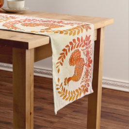 Happy Thanksgiving Turkey Table Runner Mittelgroßer Tischläufer