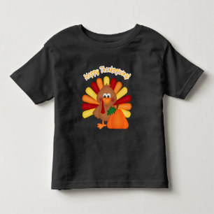 Happy Thanksgiving Turkey unisex Kleinkind T - Shi T-shirt