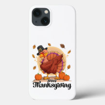 Happy Thanksgiving Typografie iPhone 13 Fall