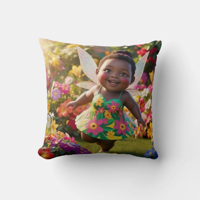 Happy the Baby Fairy Kissen (Vorderseite)